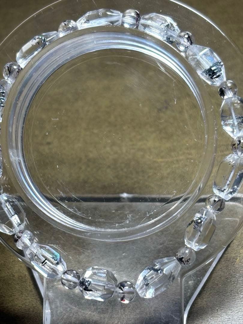 【極上品】　スティブナイトインクォーツブレスレット