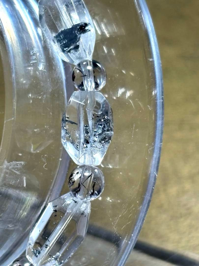 【極上品】　スティブナイトインクォーツブレスレット