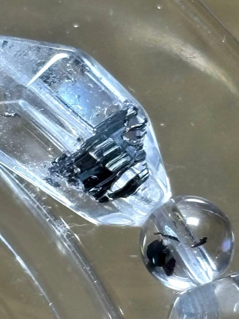 【極上品】　スティブナイトインクォーツブレスレット