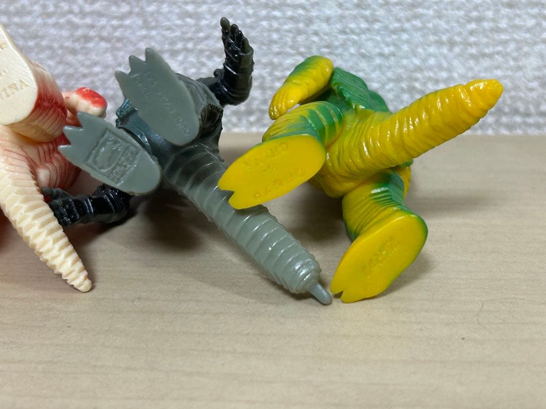 ブルマァク　ウルトラマン　怪獣　ソフビ　ミニフィギュア 7種