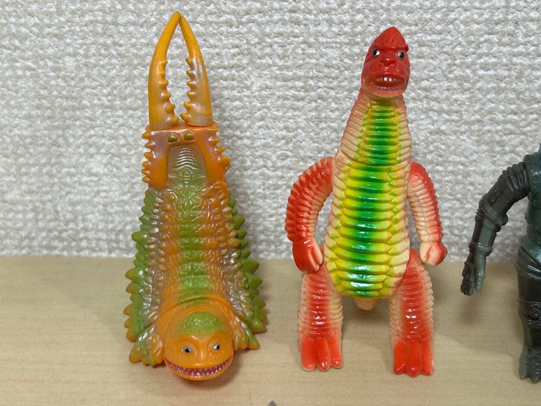 ブルマァク　ウルトラマン　怪獣　ソフビ　ミニフィギュア 7種