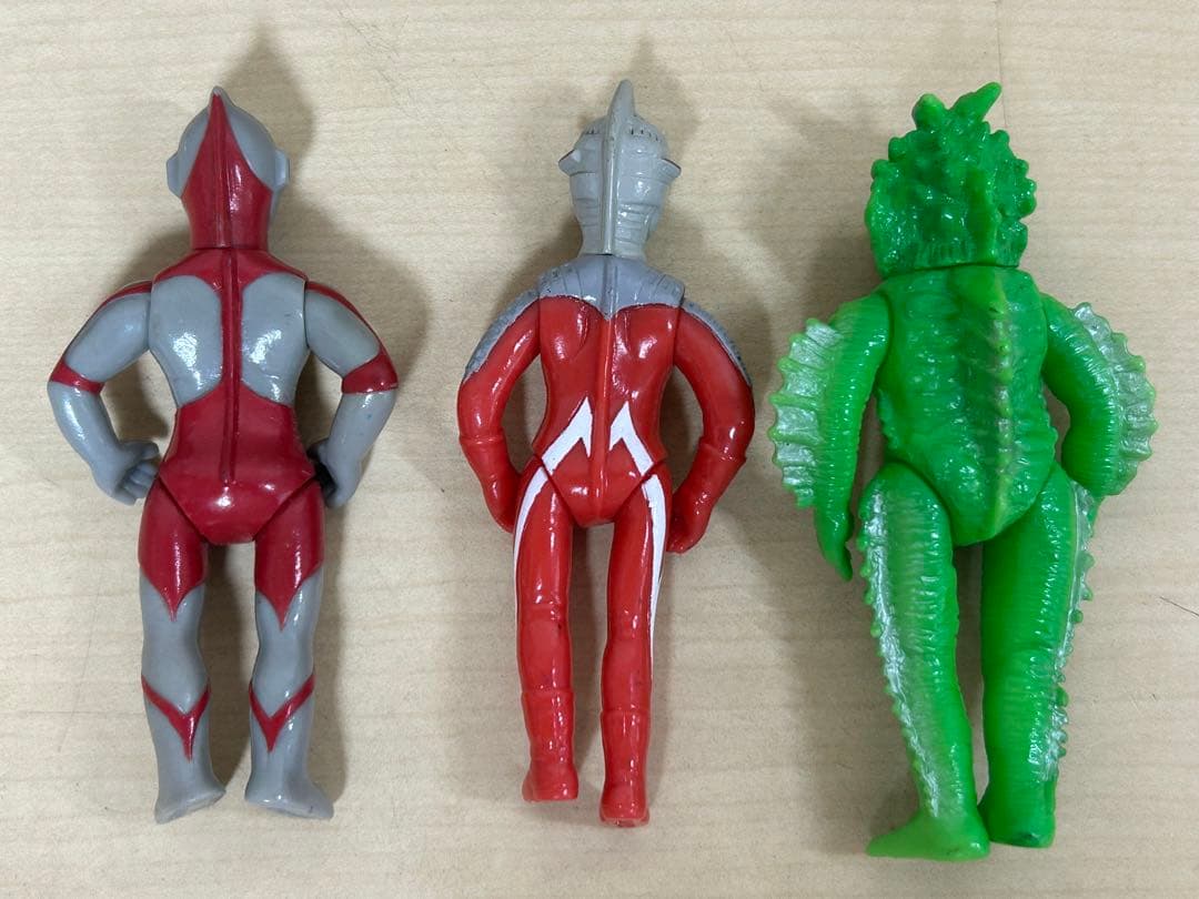 ブルマァク　ウルトラマン　怪獣　ソフビ　ミニフィギュア 7種