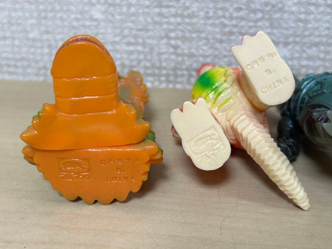 ブルマァク　ウルトラマン　怪獣　ソフビ　ミニフィギュア 7種