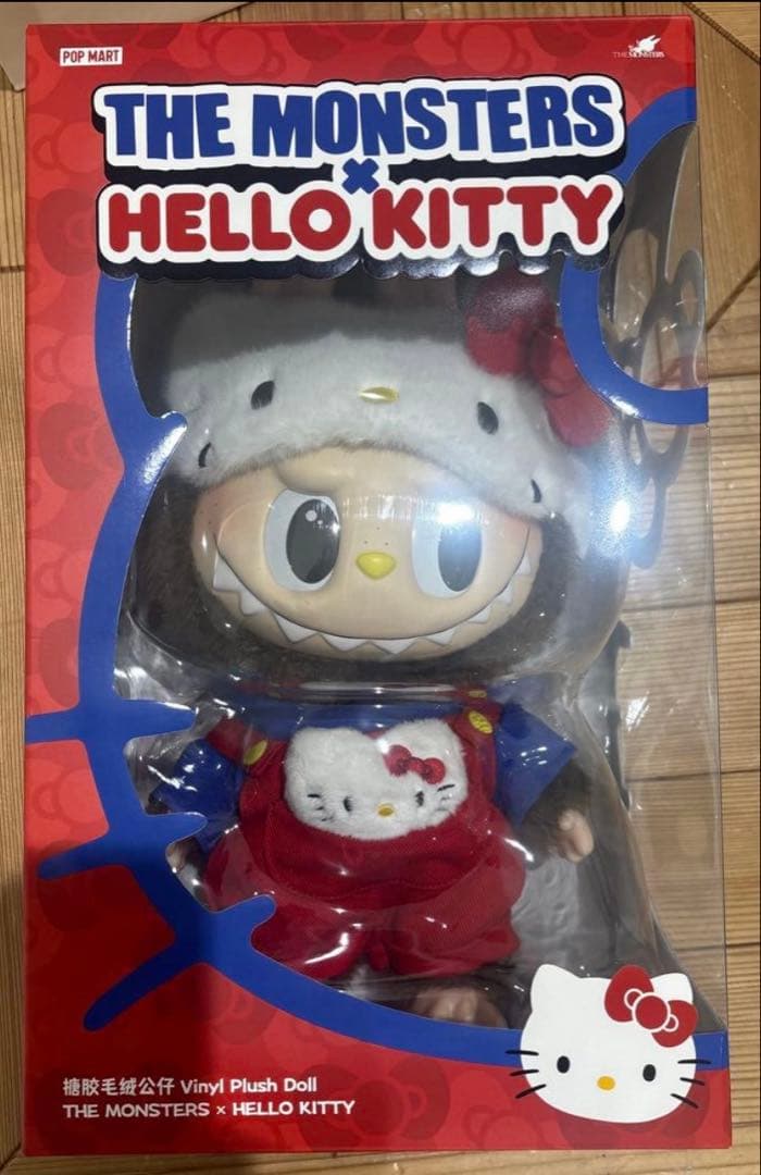 POP MART THE MONSTERS x HELLO KITTYぬいぐるみ