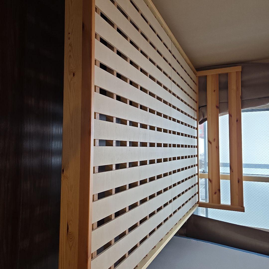 無印良品　木製ベッド ダブル　送料込み