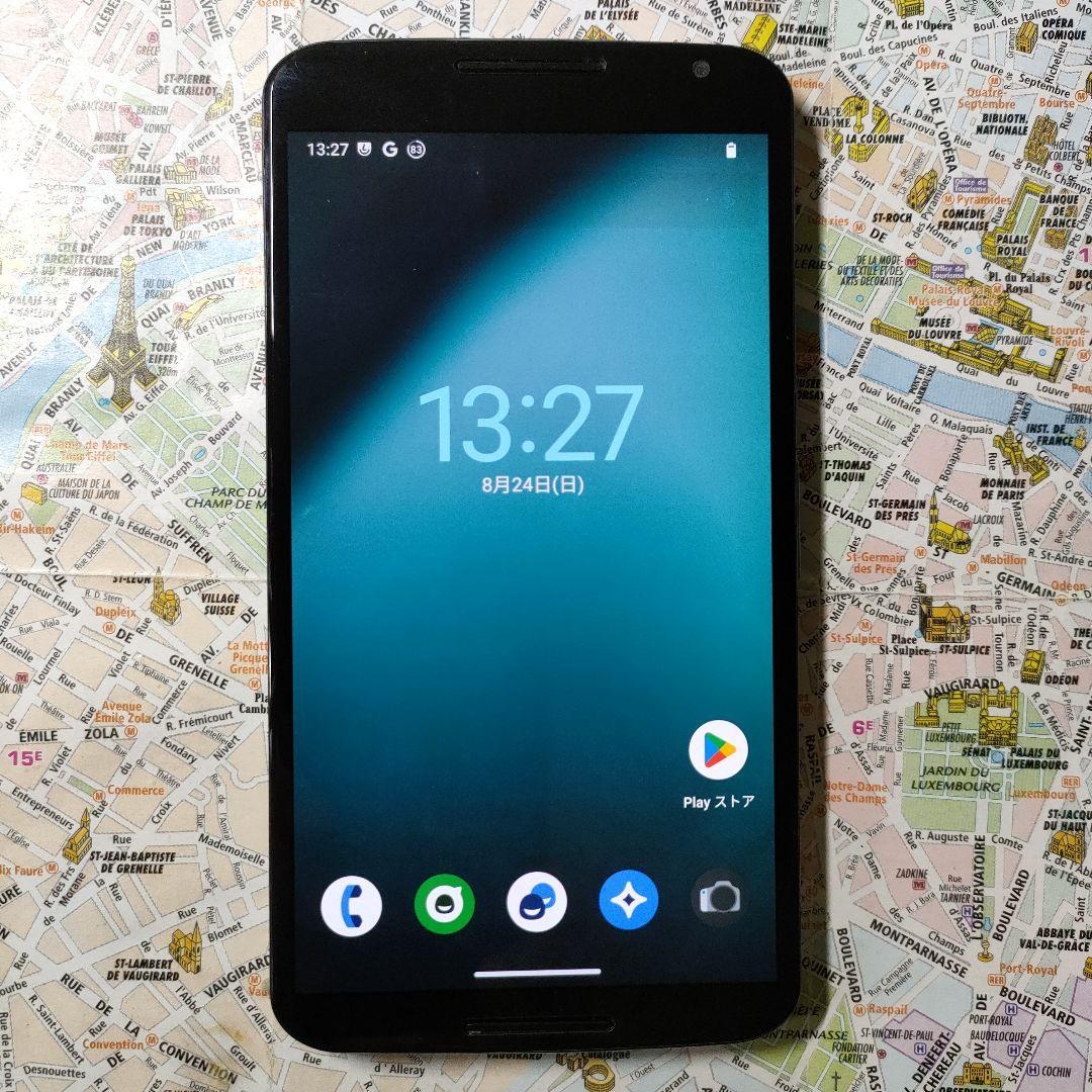 nexus6 Android13 64GB SIMロック解除済 おまけ付き