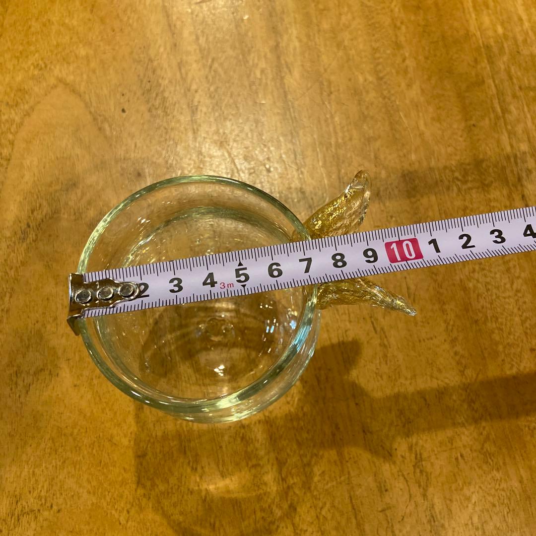 藤原典子クリオネ金彩グラス