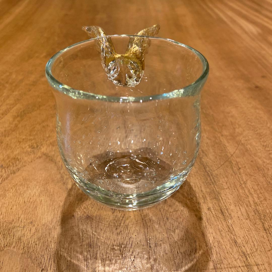 藤原典子クリオネ金彩グラス