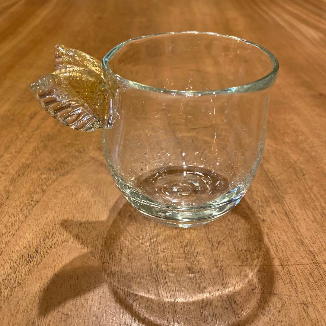 藤原典子クリオネ金彩グラス