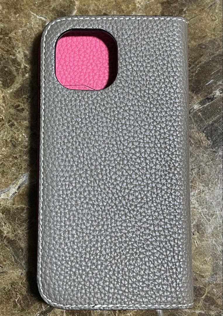 ボナベンチュラ　iPhone13mini ダイアリーケース　エトープ×アザレ