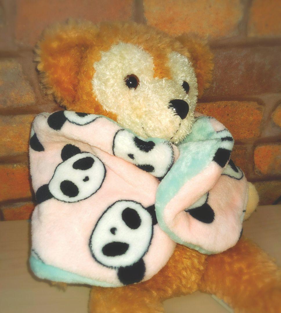 専用。❤みかん♥暖か♥ゆったり大人☆Wボア★ネックウォーマー⭐パンダ♥