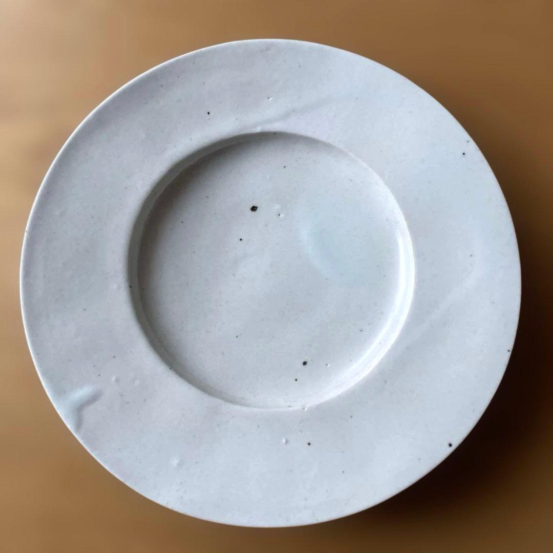 【新品未使用】安藤雅信　円形皿　2枚セット　リム皿
