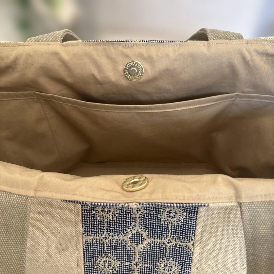 ミナペルホネン Anemone トートバッグ　ハンドメイド