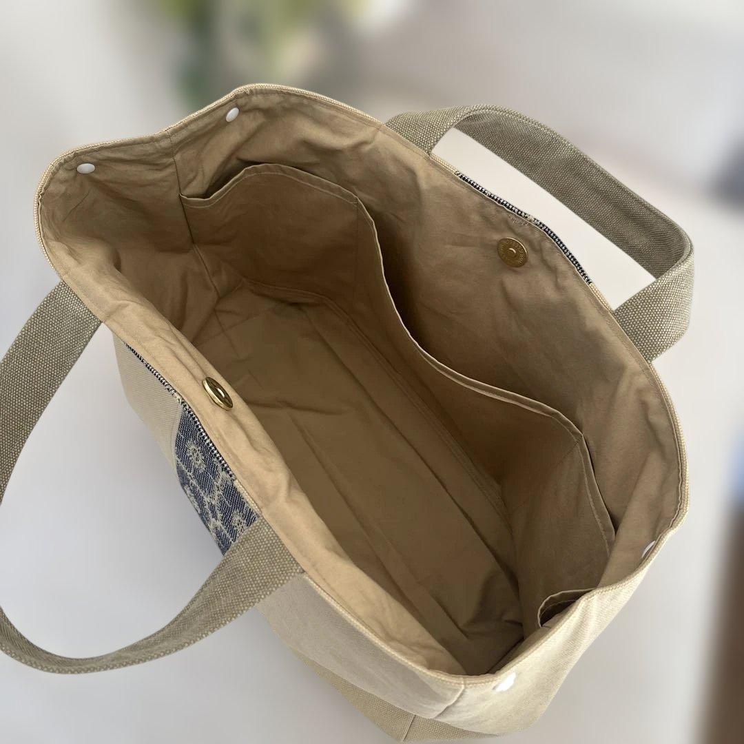 ミナペルホネン Anemone トートバッグ　ハンドメイド