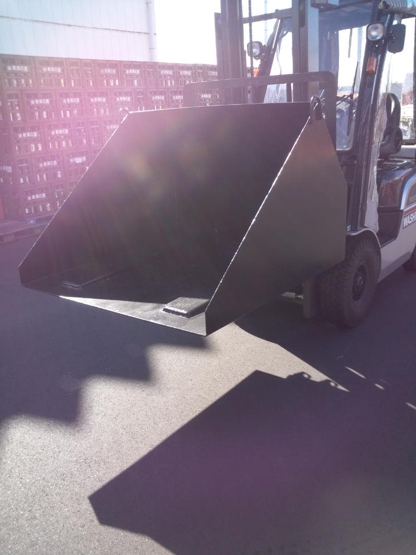 除雪用　フォークリフト用バケット