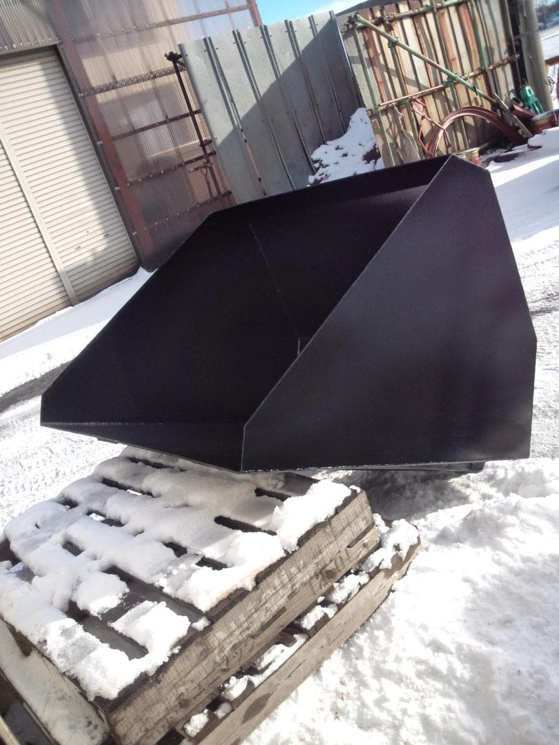 除雪用　フォークリフト用バケット