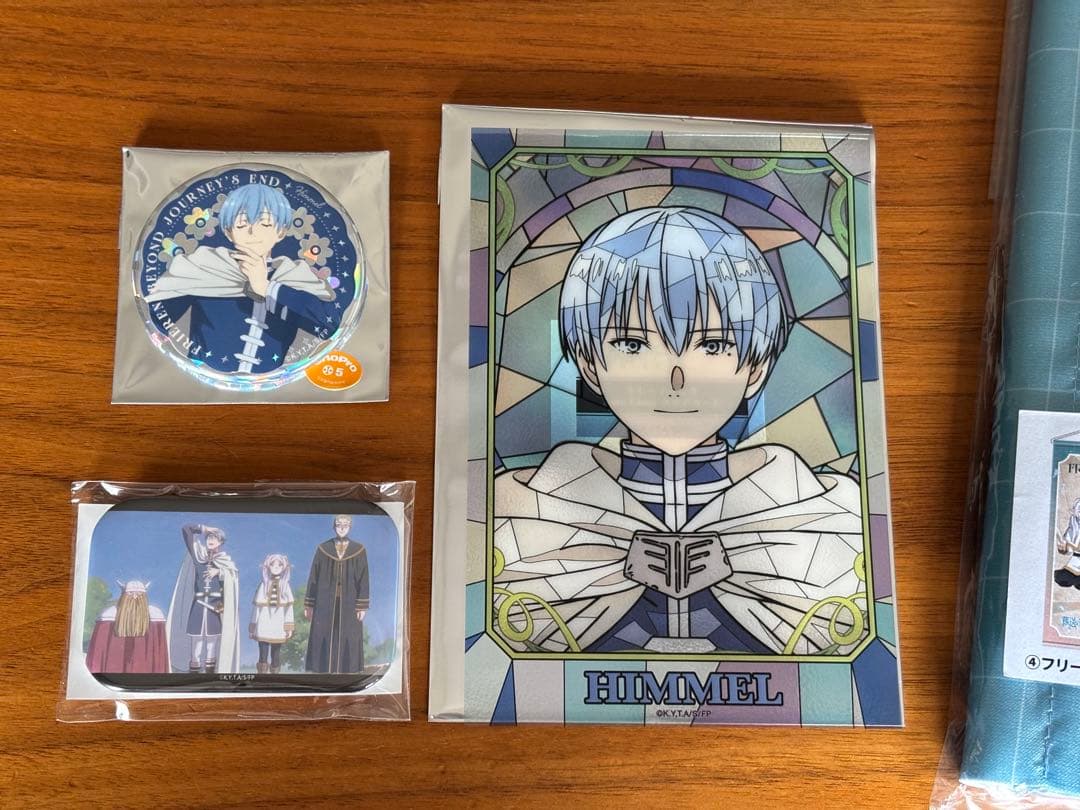 葬送のフリーレン POP UP SHOPヒンメル缶バッジフリーレンタペストリー