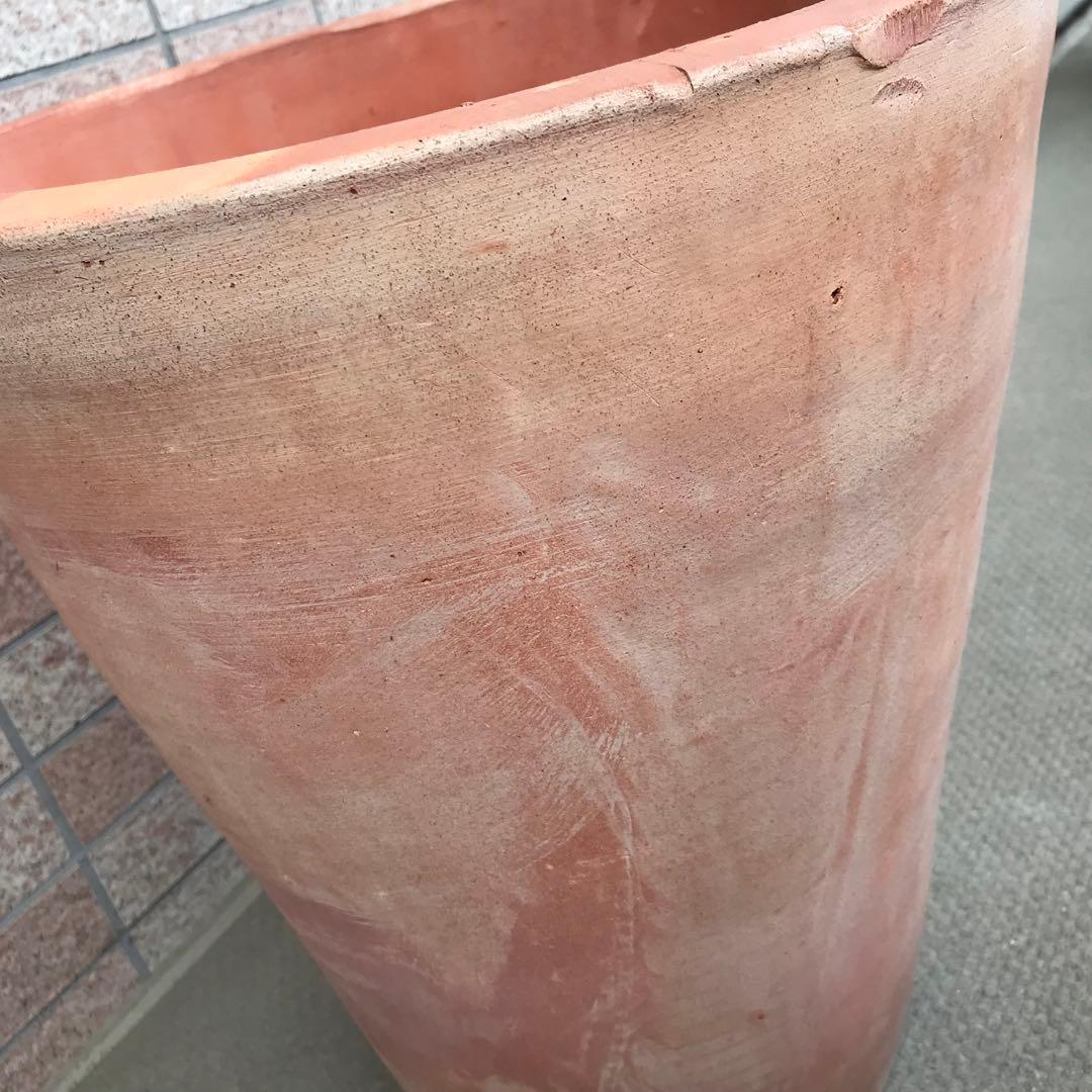 テラコッタ プランター 鉢 素焼き 丸深型 大型 植木鉢 ガーデニング おしゃれ