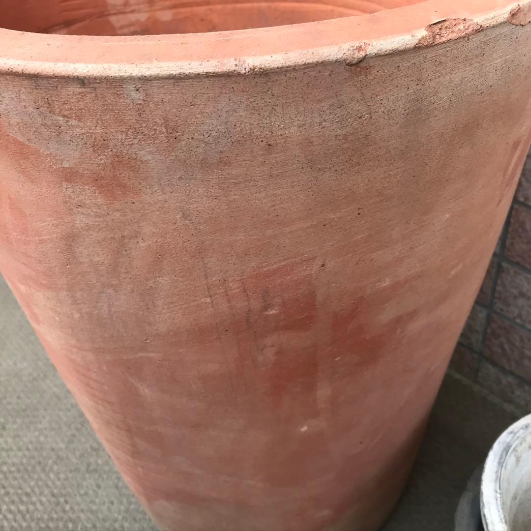 テラコッタ プランター 鉢 素焼き 丸深型 大型 植木鉢 ガーデニング おしゃれ