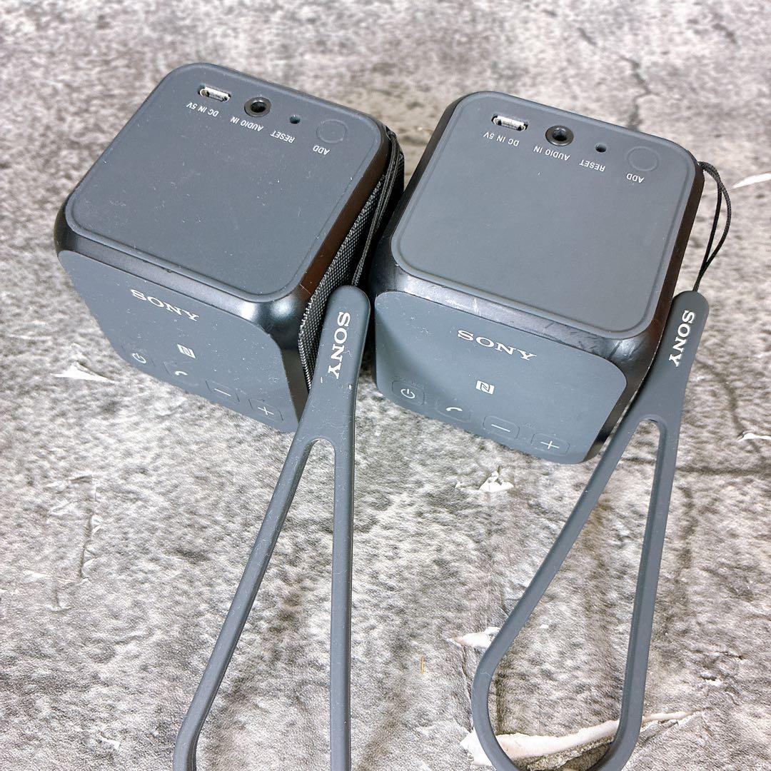 SONY ワイヤレススピーカー ブラック 2個セット　SRS-X11