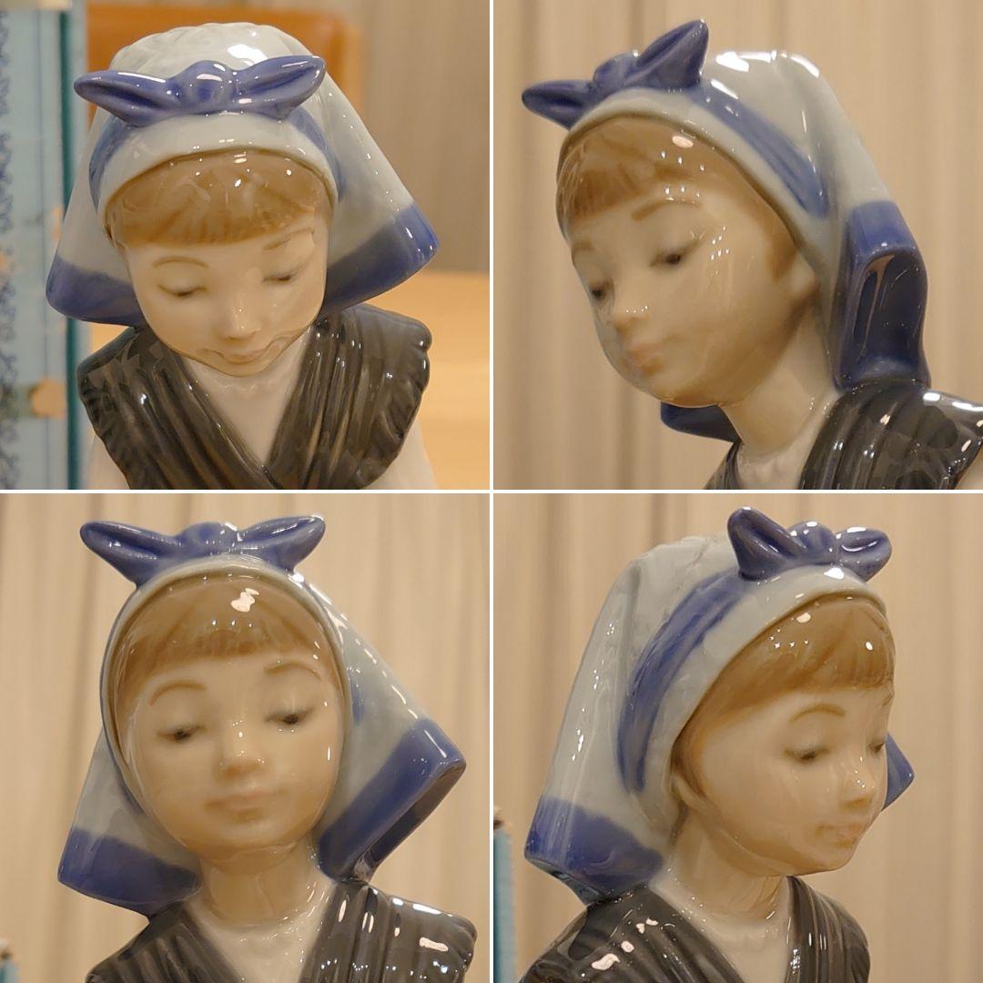 【極美品 絶版 箱付】リヤドロ LLADRO 5202「少女と2匹のアヒル」