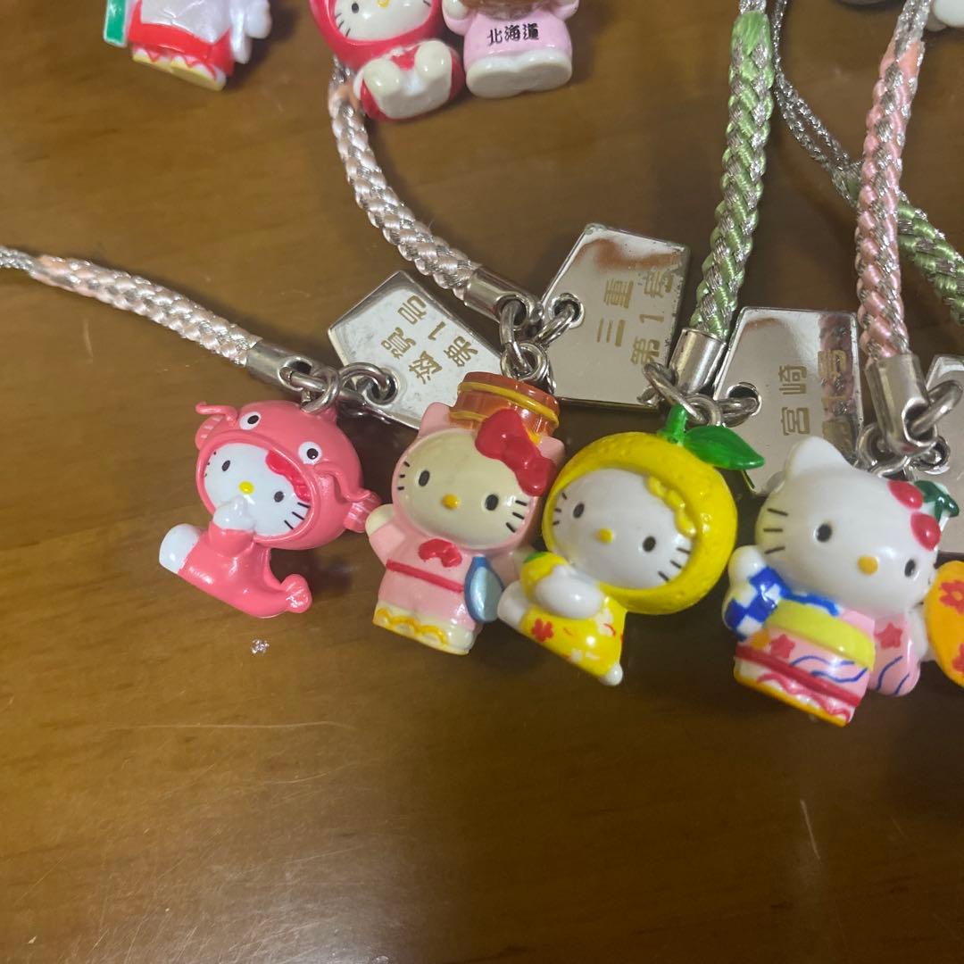 ご当地キティ 根付け ストラップ 20点 まとめ売り ハローキティ