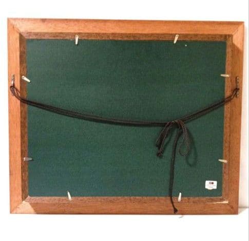 真作 油彩 辻京子 長崎港 風景画 額装 油絵 F6 絵画