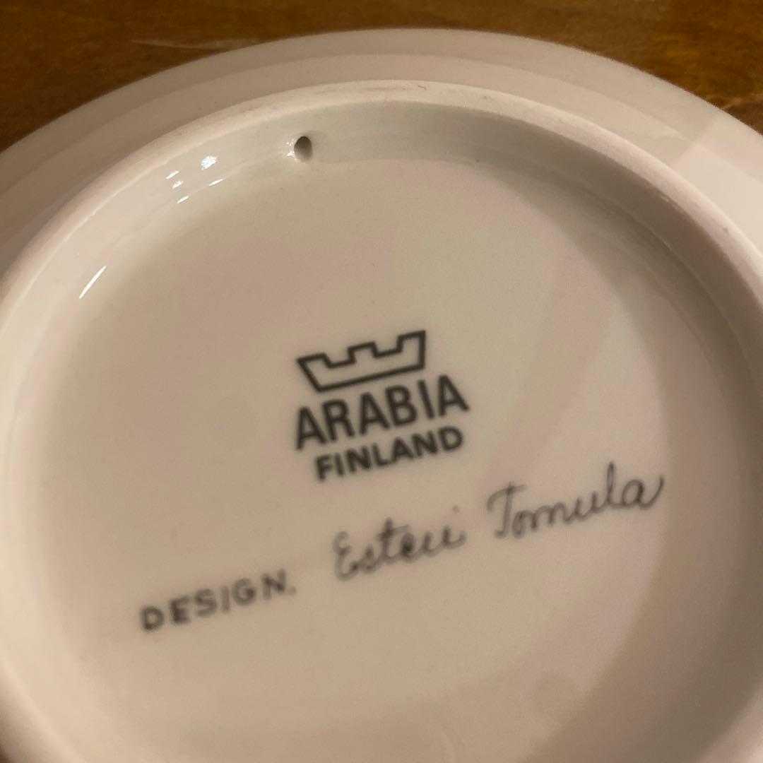 【最終値下げ】ARABIA バラの皿 Esteri Tomula