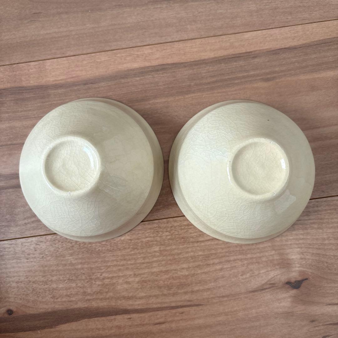 田中直純 貫入　鉢　茶碗　ペア　セット