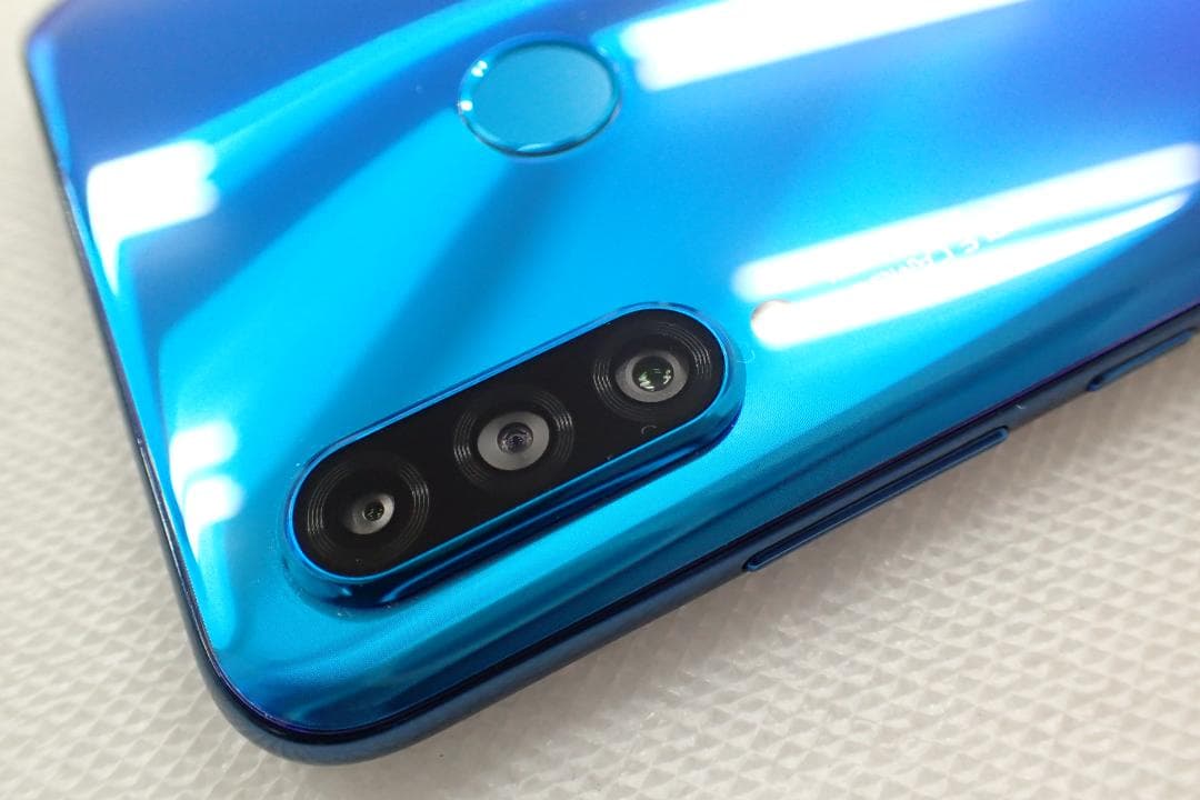 美品 HUAWEI P30 lite MAR-LX2J ピーコックブルー