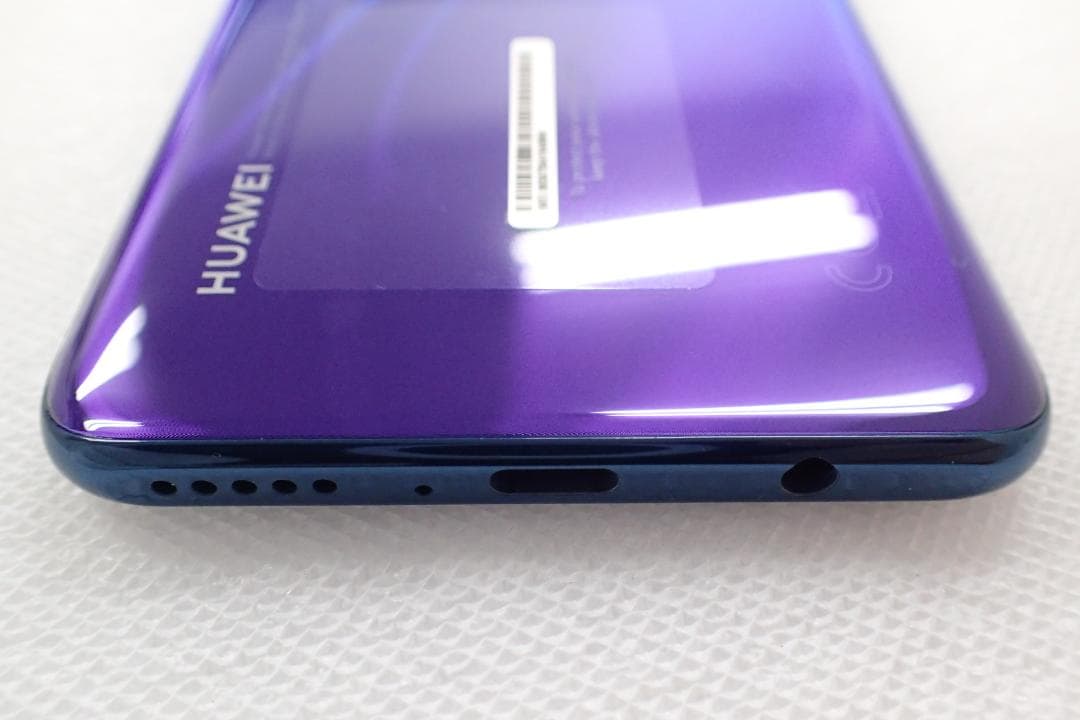 美品 HUAWEI P30 lite MAR-LX2J ピーコックブルー