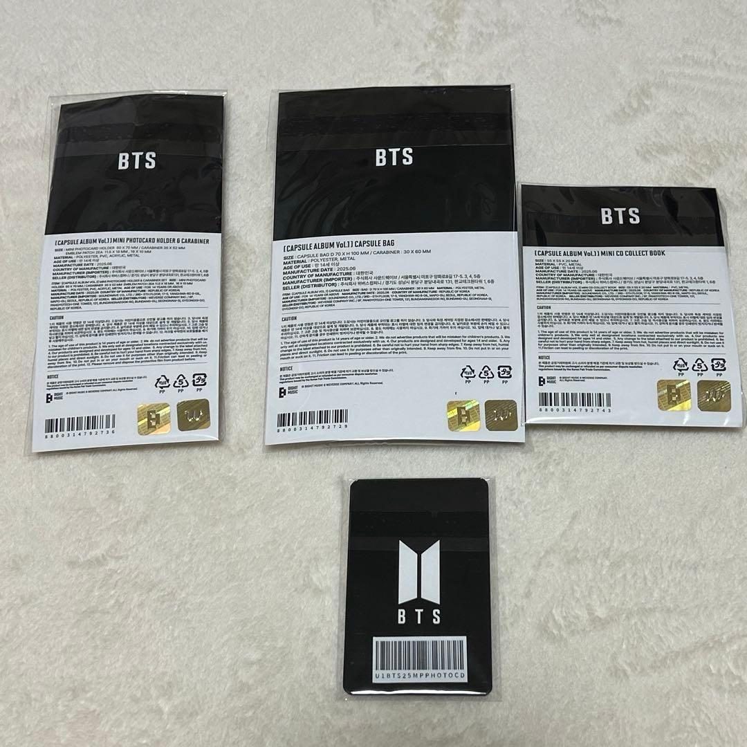 2025 BTS FESTA Capsule Merch 4点セット 新品未使用