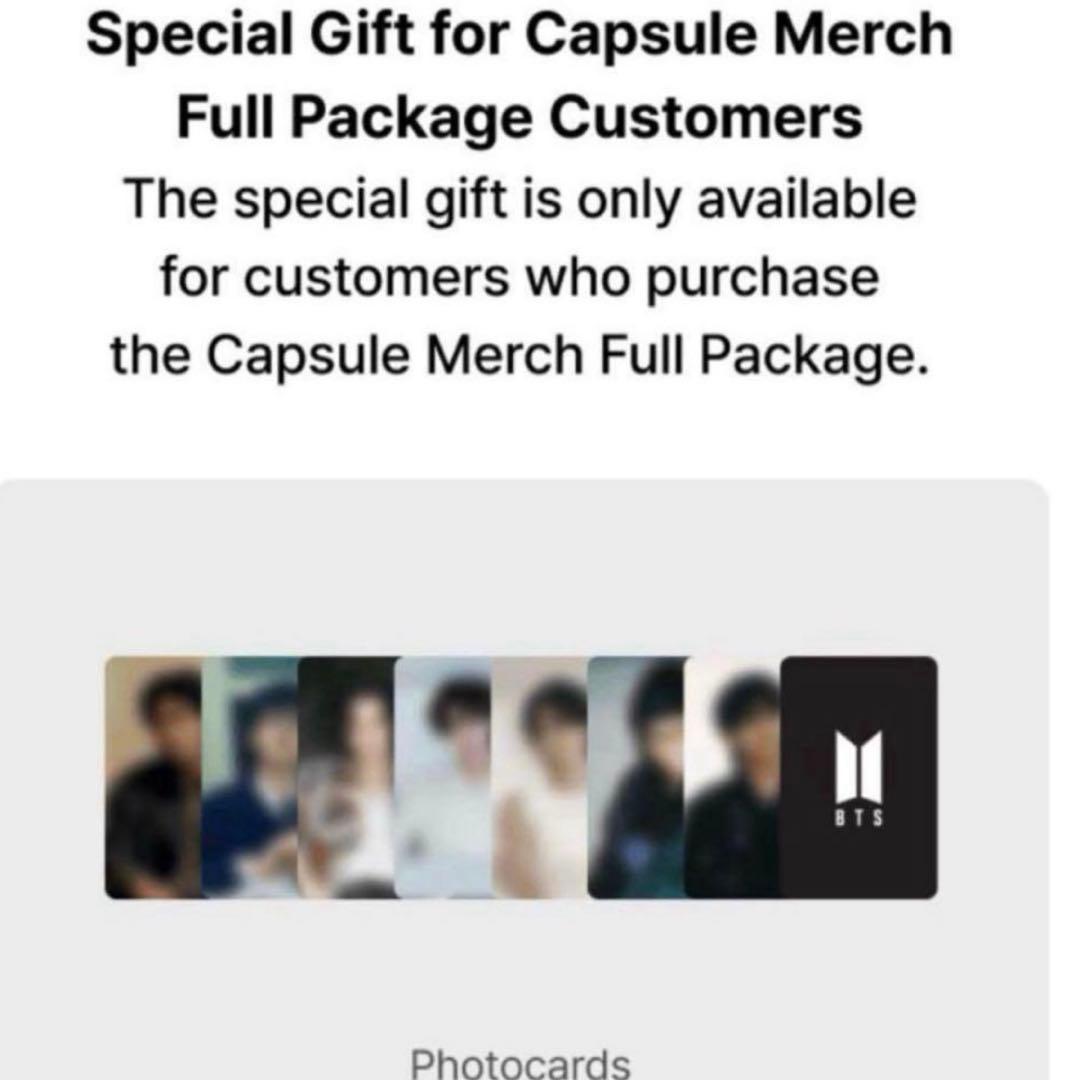 2025 BTS FESTA Capsule Merch 4点セット 新品未使用