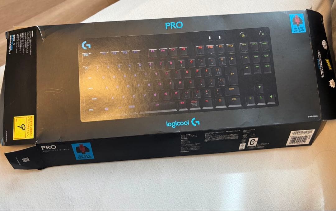 Logicool G PRO X ゲーミングキーボード 赤軸 日本語配列