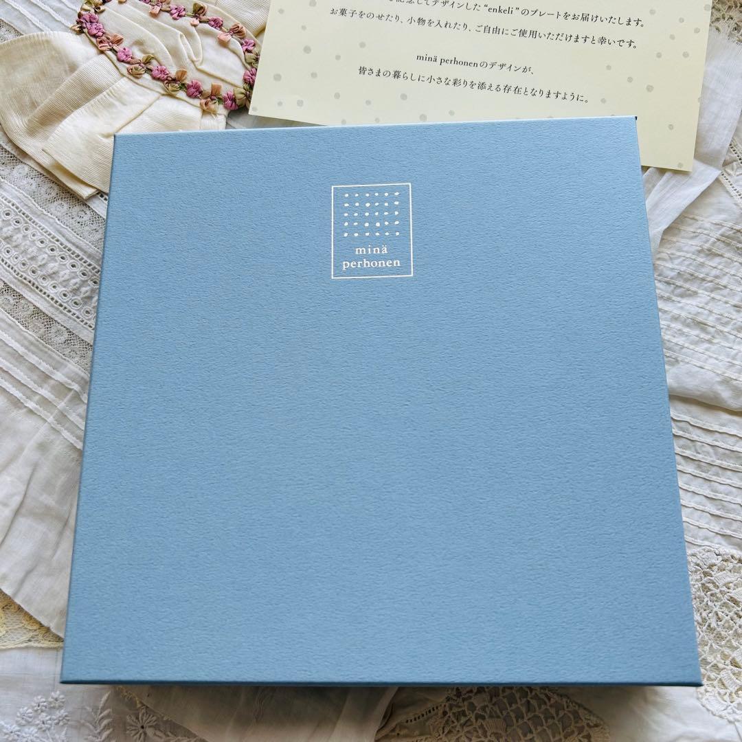 非売品ミナペルホネン.*enkeli.プレート1枚✨