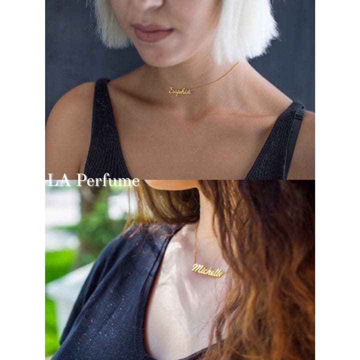 名前入り♡文字入れ カスタムネックレス✨イニシャル♡名前入り 手作り✨