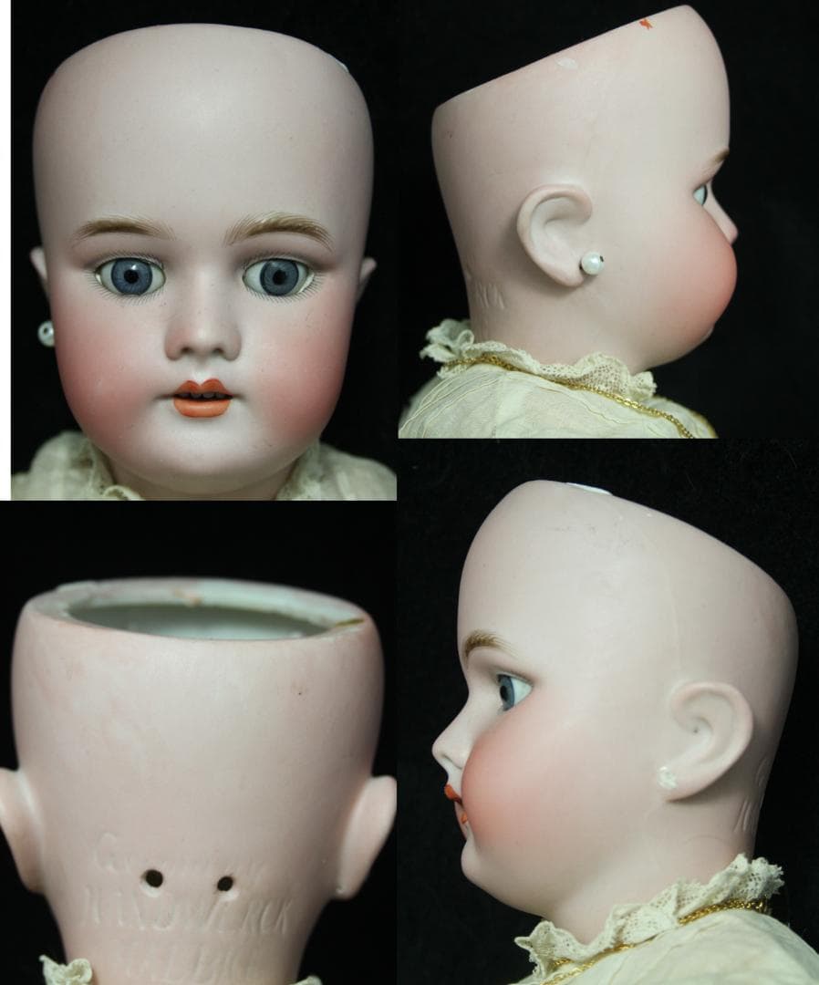 ◎ハンドワーク　ドイツ　アンティークビスクドール　シモンハルビック　人形