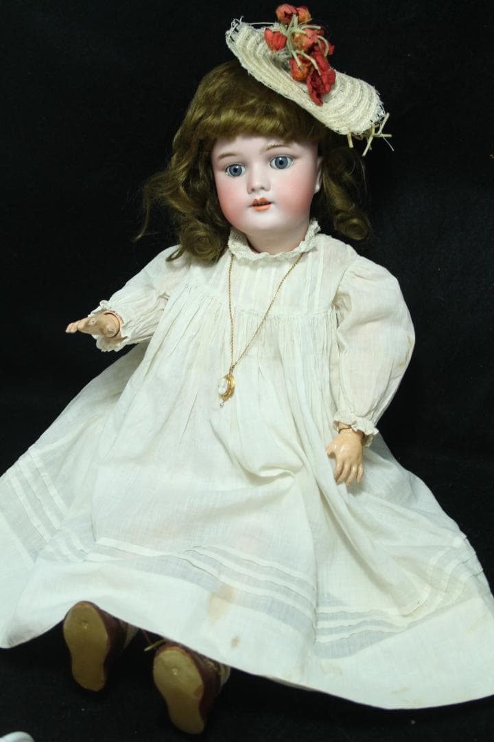 ◎ハンドワーク　ドイツ　アンティークビスクドール　シモンハルビック　人形