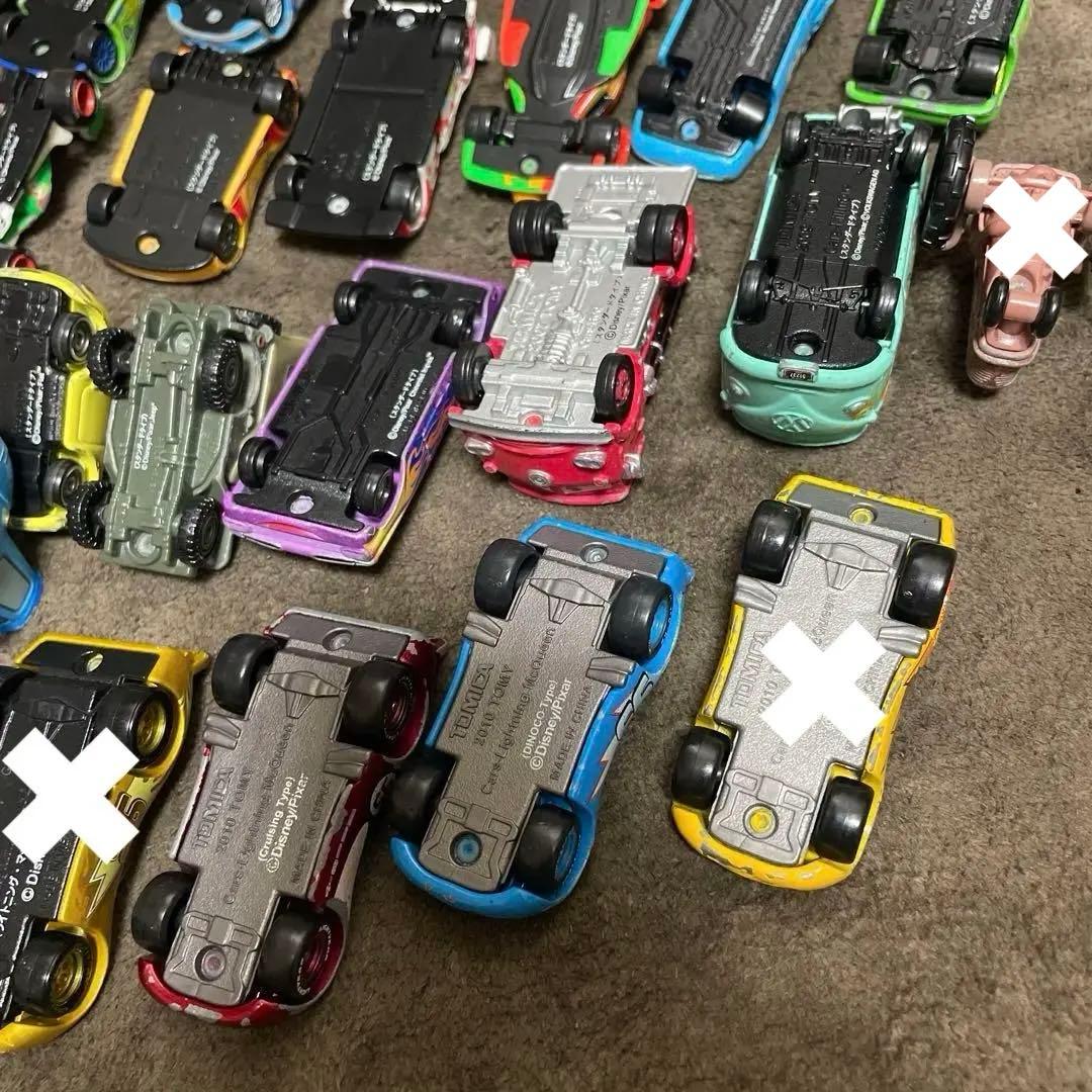 カーズ　トミカ　トレーラー2台含む34台