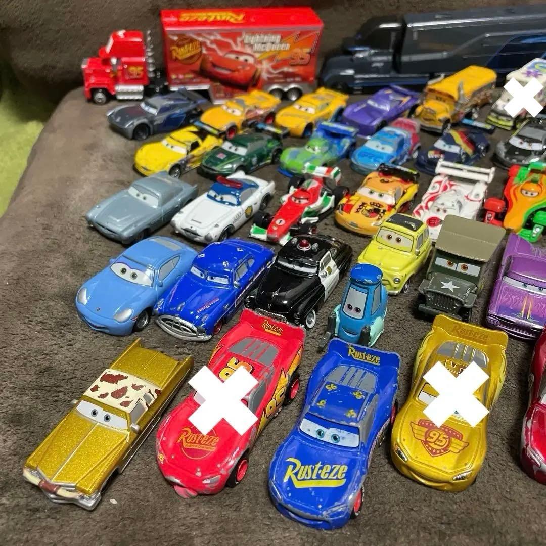 カーズ　トミカ　トレーラー2台含む34台