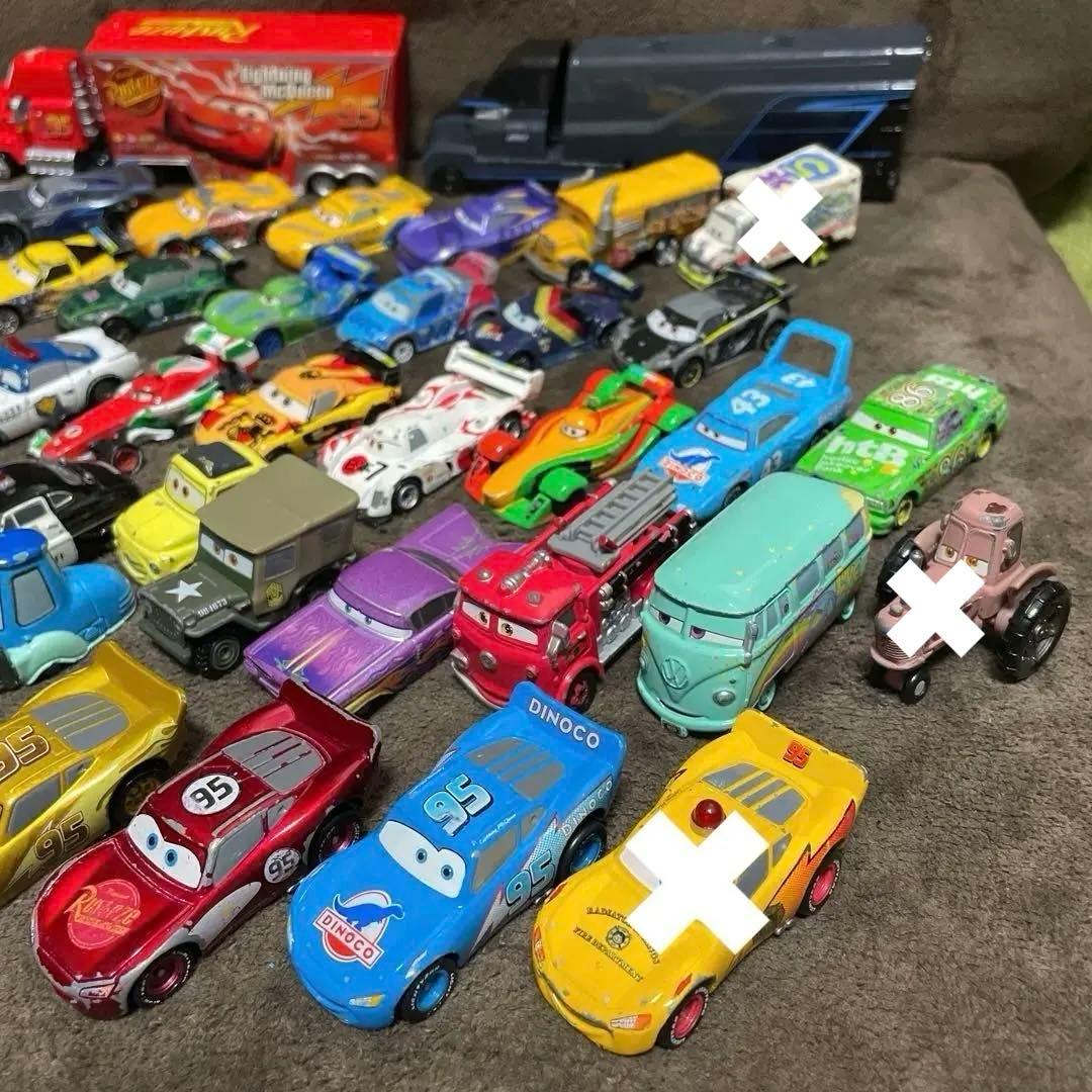 カーズ　トミカ　トレーラー2台含む34台