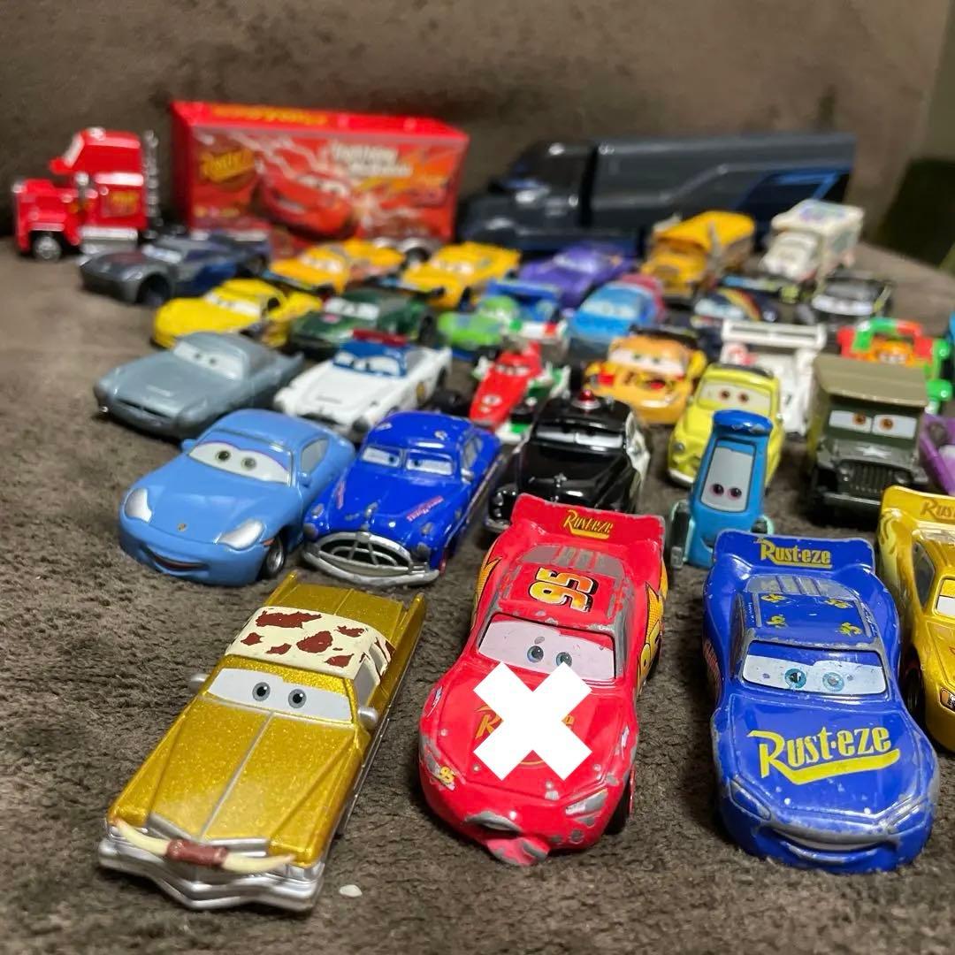 カーズ　トミカ　トレーラー2台含む34台