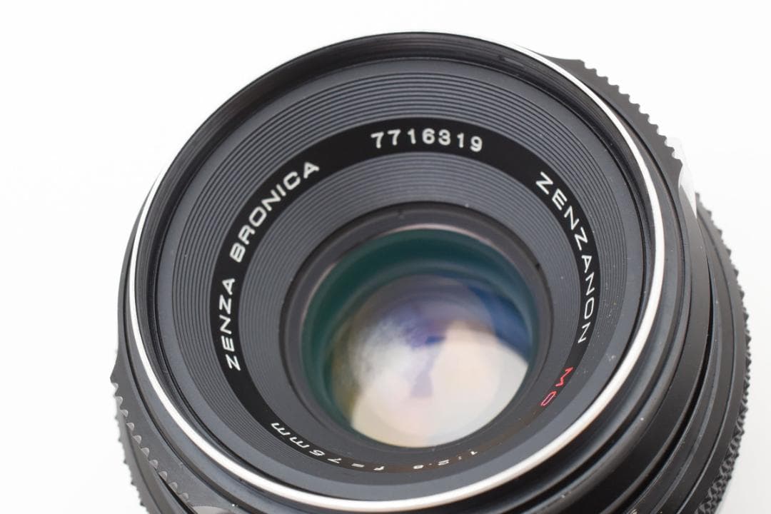 ゼンザブロニカ ゼンザノン mc 75mm f2.8 レンズ フードフィルター付