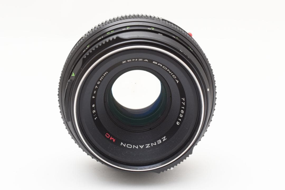 ゼンザブロニカ ゼンザノン mc 75mm f2.8 レンズ フードフィルター付