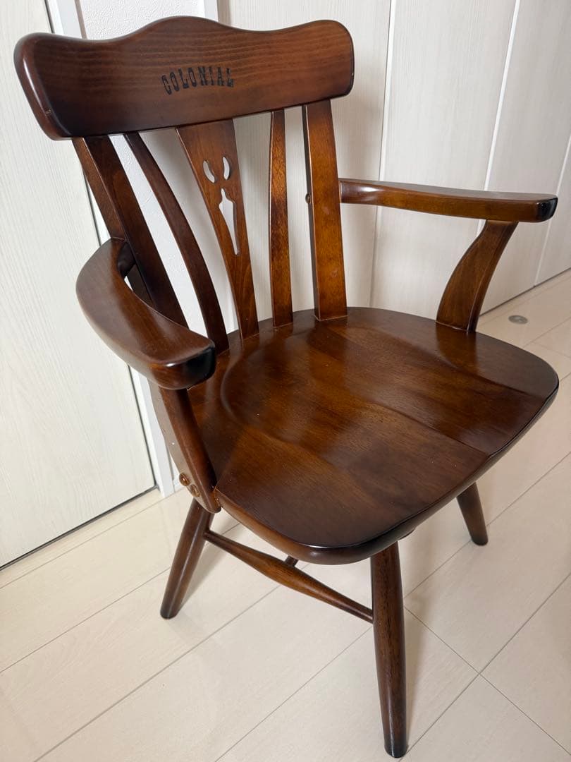 GMIS382C○karimoku / カリモク コロニアル 回転式椅子