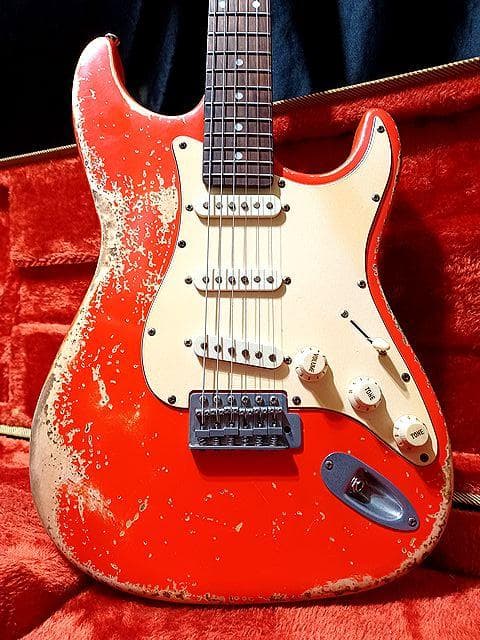 ギター FiestaRed Relic LaquerFinishStratocaster