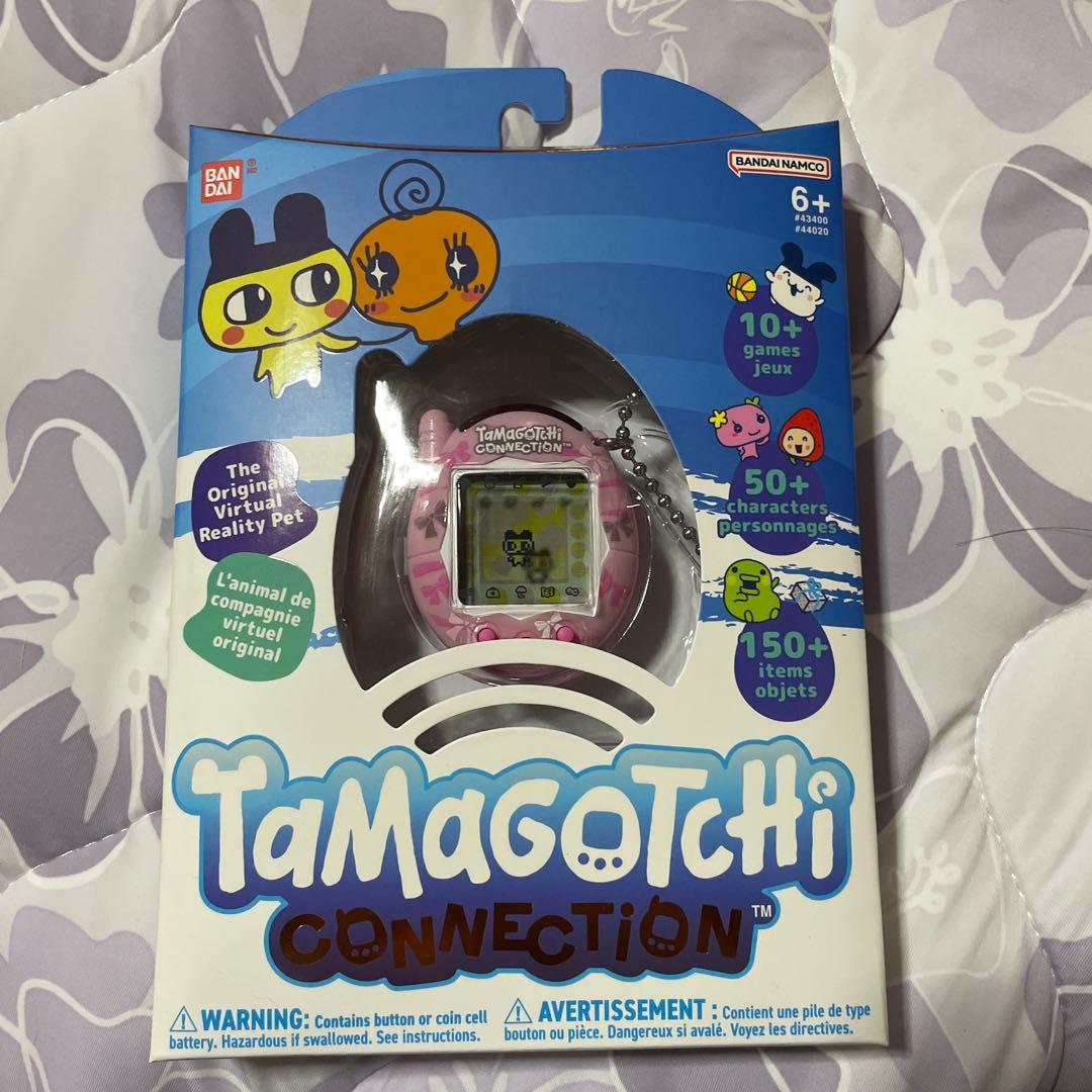 海外版　たまごっちコネクション たまコネ　dainty bows リボン　ピンク