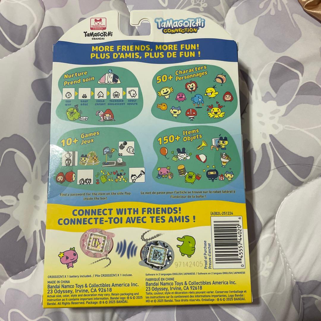 海外版　たまごっちコネクション たまコネ　dainty bows リボン　ピンク