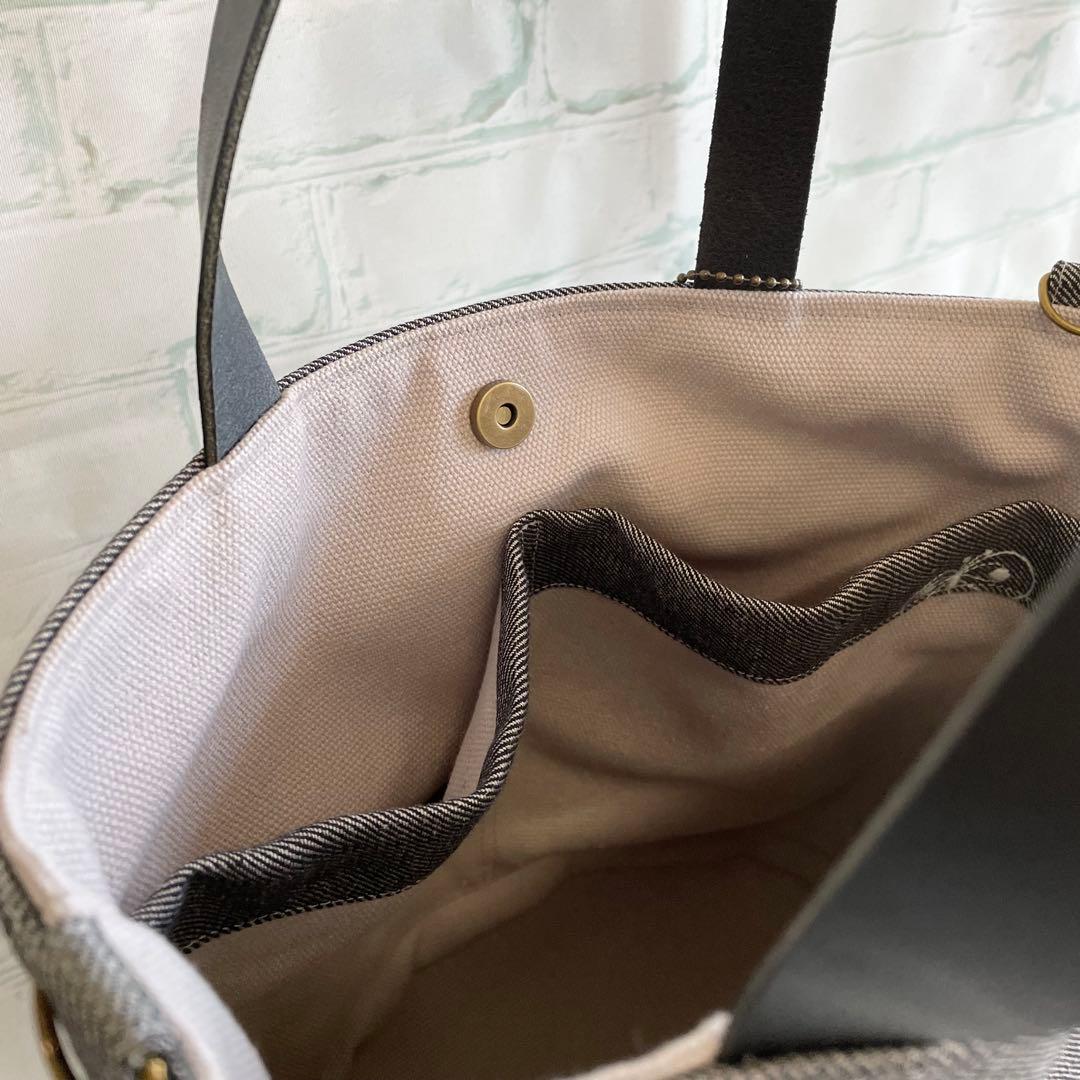 ハンドメイド バケツトート ミナペルホネンchoucho+noppara 300