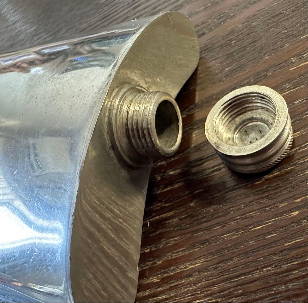 年代物 1960年代 PEWTER 6oz ピューター スキットル 錫(スズ)